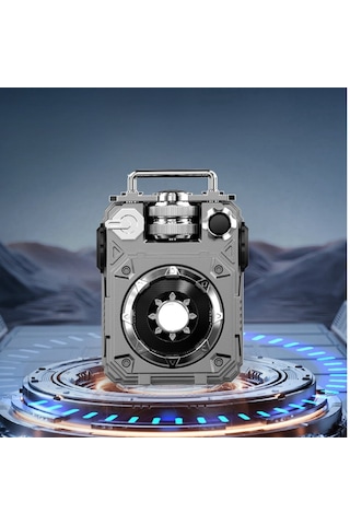 Mecha Tarzı Bluetooth Hoparlör Taşınabilir Subwoofer Mini
