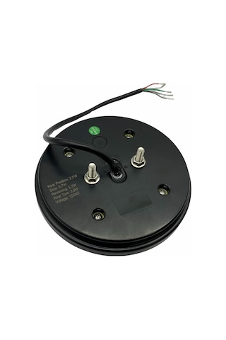 Wolfram 12v-24v Stop Lambası Yuvarlak Neon Ledli-kayar Sinyalli 4 Fonksiyonlu 140 35 Mm E9 Sağ