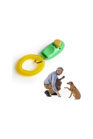 Clicker Köpek Eğitim Aleti Çok Renkli