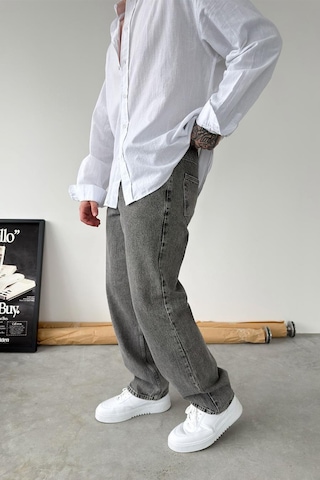 Gri Premium Basic Regular Pantolon Gri