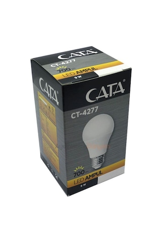 Ct-4277b 9w Led Ampul E27 Duy, Beyaz Işık, Yüksek Parlaklık