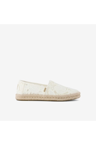 10023030 Egret Espadril Kadın 10023030 10023026 Toms Alpargata Rope 2.0 Floral Crochet