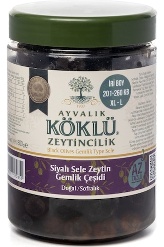 İri Boy Gemlik Yağlı Sele Zeytin 1000cc