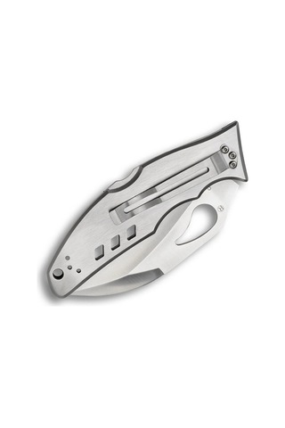 Spyderco Byrd Crossbill Stainless Plainedge Kamp Çakı Gümüş