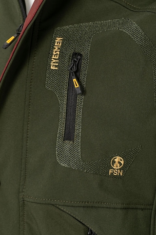 Famoda Kürklü Su Ve Rüzgar Geçirmez Softshell Kışlık Erkek Mont Haki