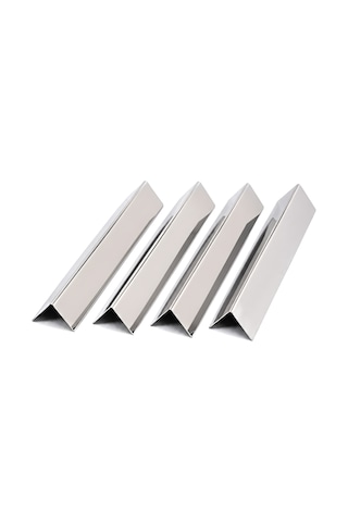 Universal Piramit Jant Kapağı Fırfırı 4'lü Set 30cm Krom Metal Profil-piramit Fırfır