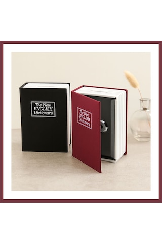 Storeşahin Kitap Modeli Kilitli Kasa 180x115x55 Mm - Gizli Kumbara Shn0720