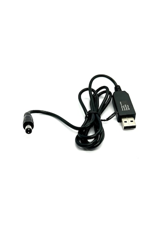 Usb 5v - Dc 9v Dönüştürücü Volatj Yükseltici Güç Kablosu