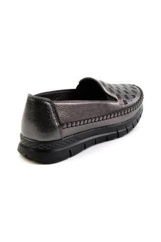 Parlak Platin Kadın Casual Ayakkabı K01621077909 Platin