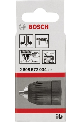 Bosch Anahtarsız Mandren 2 - 13 mm. 1/2" - 20 - 2608572034