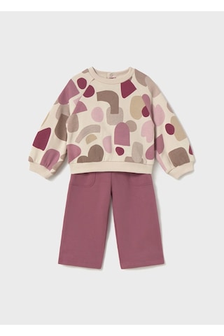 Mayoral Kız Çocuk Sweatshirt Takım 2845 Pembe