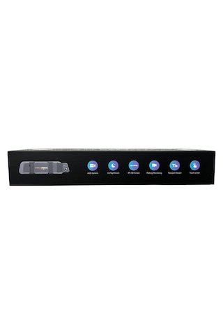 Navimex Dvr-414 Tam Profesyonel Wıfı Gece Goruslu 3 Kameralı Aynalık Kayıt Cıhazı 9"