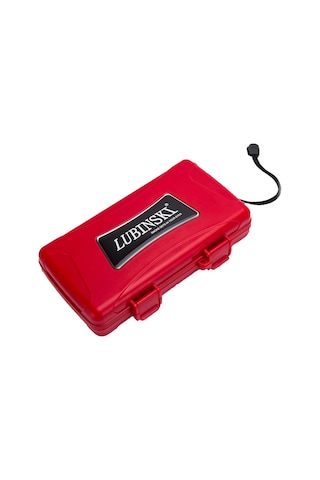 Lubinski Kırmızı Polikarbon Humidor 4556at