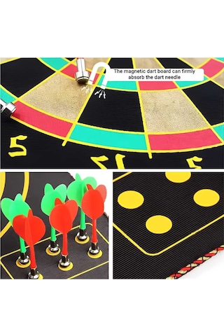 En Büyük Boy Magnet Dartboard Manyetik Dart Mıknatıslı Dart 17 İnç