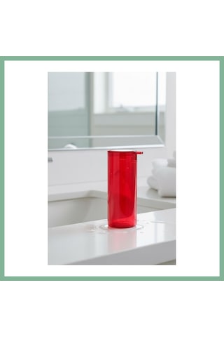 Bşkvirgo Kırmızı Akrilik Sıvı Sabunluk 250 Ml Bsk2026