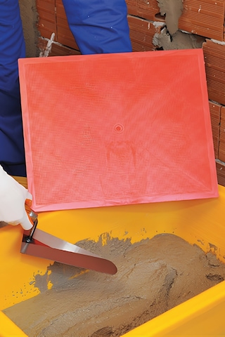 Dekor 076 Sıvacı Küreği 36x44 Cm, Hafif Ve Dayanıklı Plastik Gövde, Ergonomik Sap