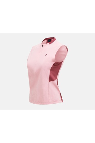 Peak Performance W Mountaın Breath Sl Polo Kadın Günlük Tişört G80812020t Pembe
