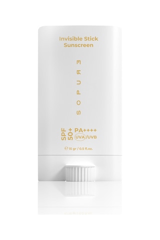 Sopure Invisible Şeffaf Stick Güneş Kremi SPF50+ 15 G