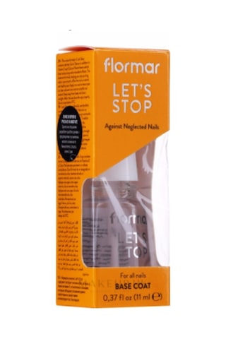 Flormar Let's Stop Acı Tat Veren Tırnak Cilası 000 (Transparan)