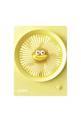 Asonic Afn23 Sarı 500mah 3 Hız Kademeli Masaüstü Usb Fan