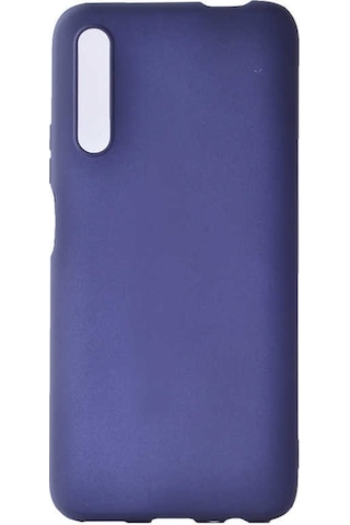 Noktaks - Huawei Uyumlu Huawei P Smart Pro 2019 Stk-l21 - Kılıf Mat Renkli Esnek Premier Silikon Kapak - Gold