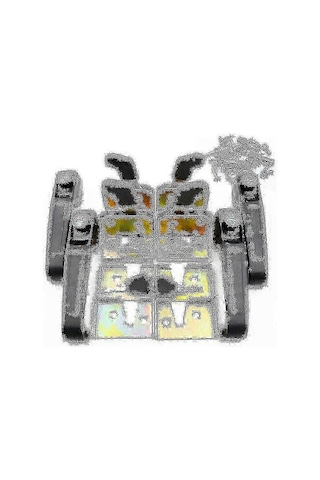 Ağır Ekipman Metal Kilitli Kapı Kolu Evrensel Forklift Traktör 502 Tipi