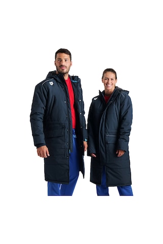 Arena Team Solid Unisex Lacivert Günlük Stil Parka 004914700 Mavi