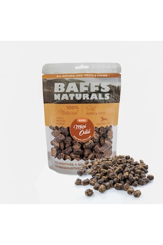 Baffs Naturals Kuzu Mini Atıştırmalık Köpek Ödül Maması 100 G