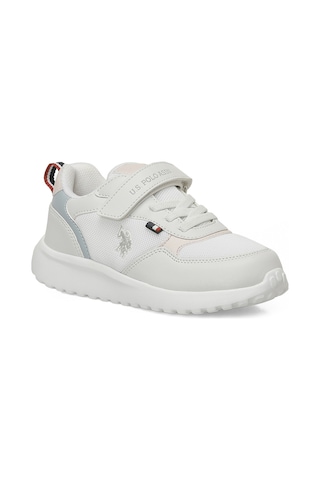U.s. Polo Assn. Posse Jr 6fx Beyaz Kız Çocuk Sneaker 000000000102155688 Beyaz-pudra-mavı