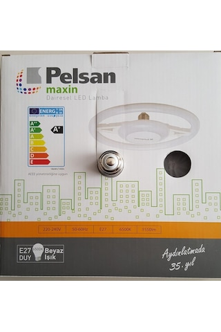Pelsan 18w Daıresel Led Lamba Ø24 E27 6500k