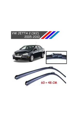 OTOZET Volkswagen Jetta 2 (1K2) Ön Silecek Süpürge Seti 2005 - 2010