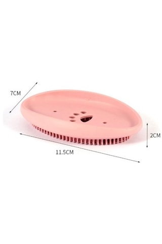 Periboia Silikon Fırça Sabunluk