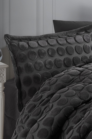 Nordqueen Wellsoft Jakarlı Çift Kişilik Uyku Seti Perle Antrasit