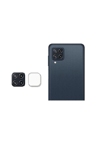 Ecrmobıle Samsung Uyumlu M22 Nano Cam Kamera Lens Koruyucu 2 Adet