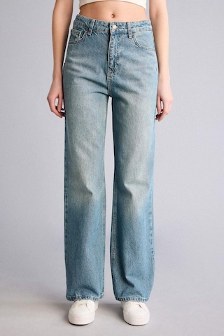 Defacto 90s Wıde Leg Yüksek Bel Jean Pantolon H5413ax26hsnm28 Mavi-nm28