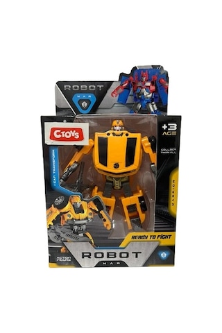 Ctoys 339-92 Kutuda Robota Dönüşebilen Araba Oyuncak