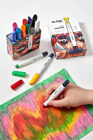 Carioca Plus Art Crayon Boya 6lı Çok Renkli