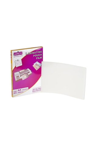 Lamiess A-4 100 Mıc.Polyester Laminasyon Filmi 100'Lü