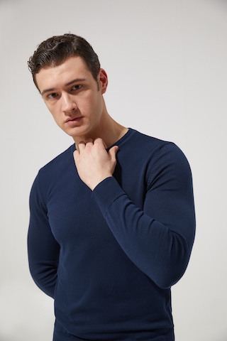 D's Damat Ds Damat Slim Fit Lacivert %100 Pamuk Kazak 9hc061031000d Lacivert
