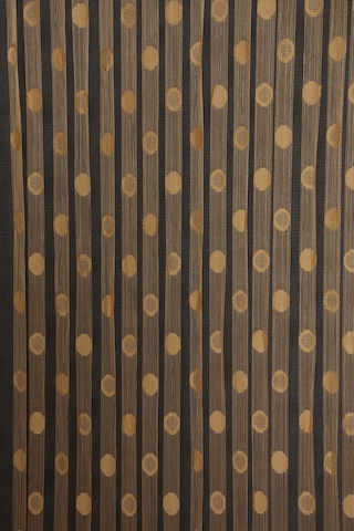Küçük Puanlı Model Gold Renk Hazır Ip Perde 300x280 Cm
