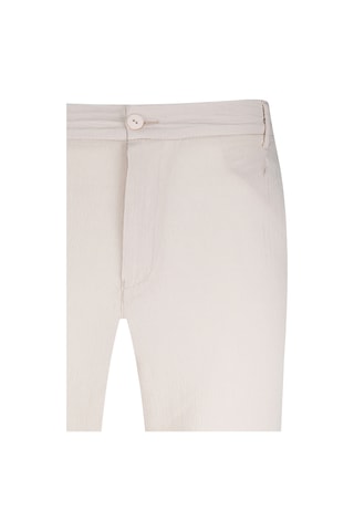 Hatemoğlu Ekru Regular Fit Yandan Cepli 100% Pamuk Jogger Pantolon