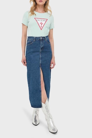 Guess Bayan T Shirt W1yı1bı3z14 A72c Yeşil Yeşil