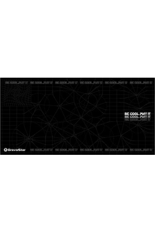 Gravastar Gaming Mouse Pad 80x40cm, Kaymaz Tabanlı, Su Geçirmez Ve Hassas Yüzeyli Oyuncu Mousepad, S