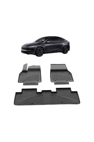 Tesla Model Y Juniper 2025+ Uyumlu Sahler 4.5d Pro Premium Oto Havuzlu Paspas