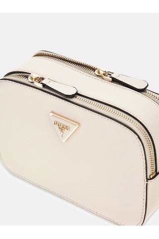 Guess Noelle Iı Camera Kadın Çapraz Askılı Çanta Hwzg9672140 Ekru
