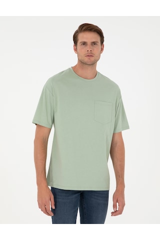 Pierre Cardin Erkek Çağla Tişört 50306444-vr016 Yeşil