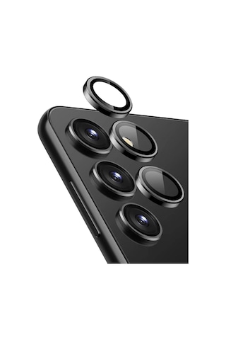 Samsung Uyumlu Galaxy A16 Kamera Koruyucu Temperli Cam Parlak Lens Koruma Eko Cl-07