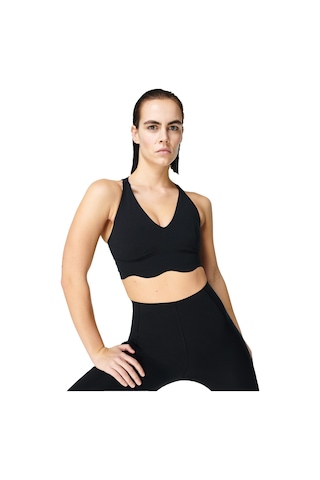 Sweaty Betty Sweaty Betty Power Contour Kadın Siyah Fitness Bra Blk Siyah