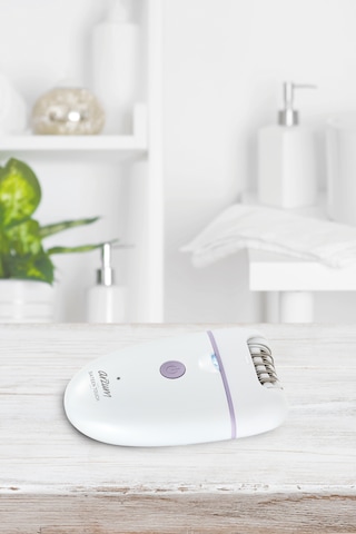 Arzum Ar5173 Sateen Touch Şarjlı Epilasyon Cihazı, Beyaz