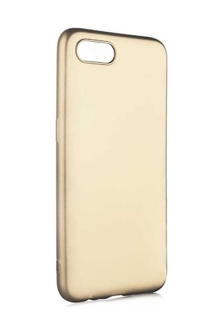 Realme C2 Kılıf Zore Premier Silikon Kapak Gold